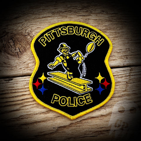 Steelers - Pittsburgh, PA PD Steelers throwback patch