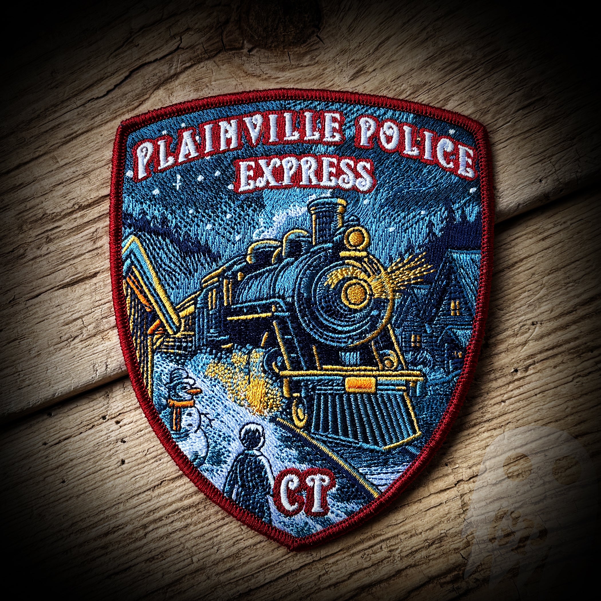 2025 Christmas - Plainville, CT PD 2025 Christmas Patch