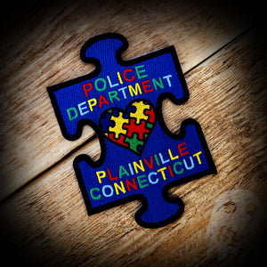 2024 Autism - Plainville, CT Police Department 2024 Autism Fundraiser Patch