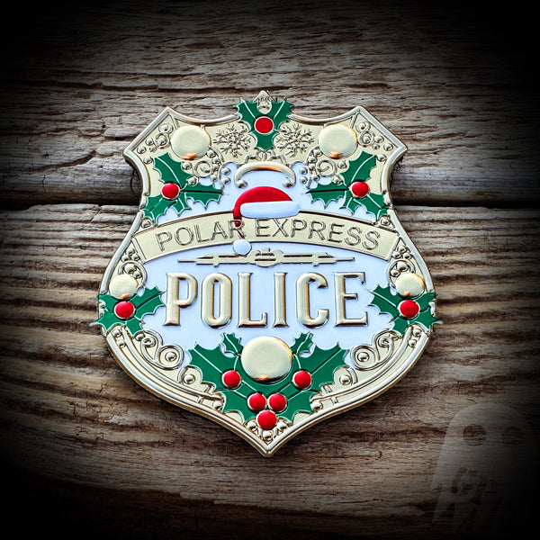 BADGE - Polar Express Police Badge - FlexShield
