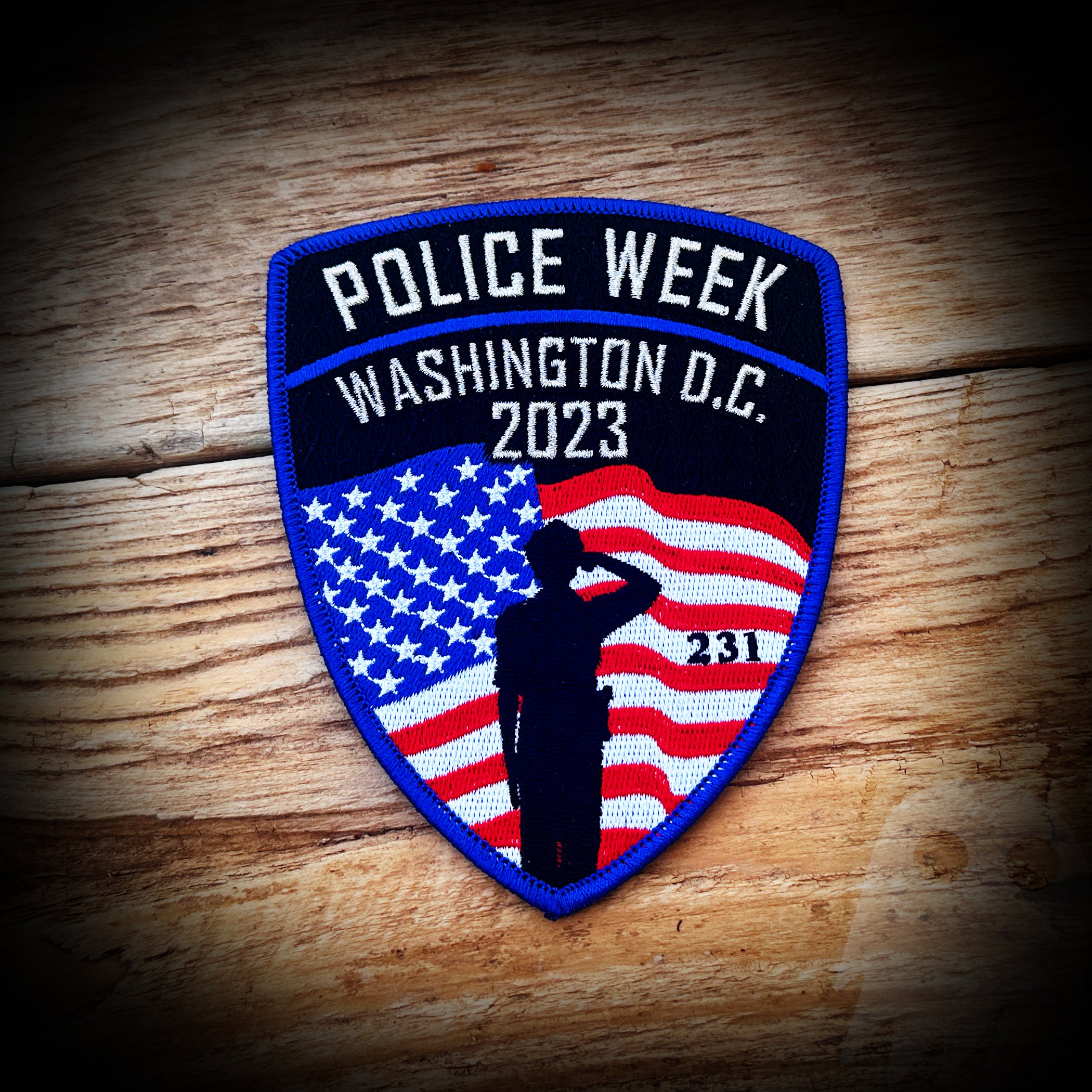 PATCH - 2023 Police Week Patch – GHOST PATCH