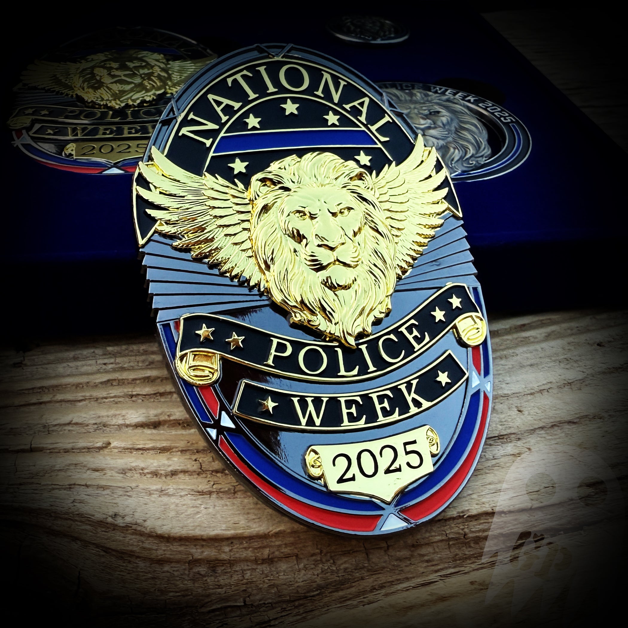2025 National Police Week Box Set - Badge, Coin, and Pin