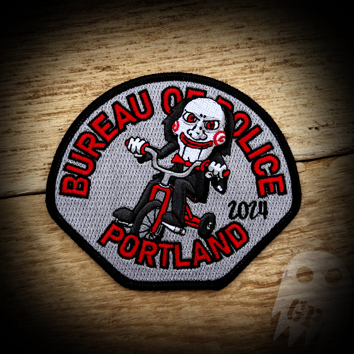 2024 Halloween Portland, OR PD 2024 Halloween Patch GHOST PATCH