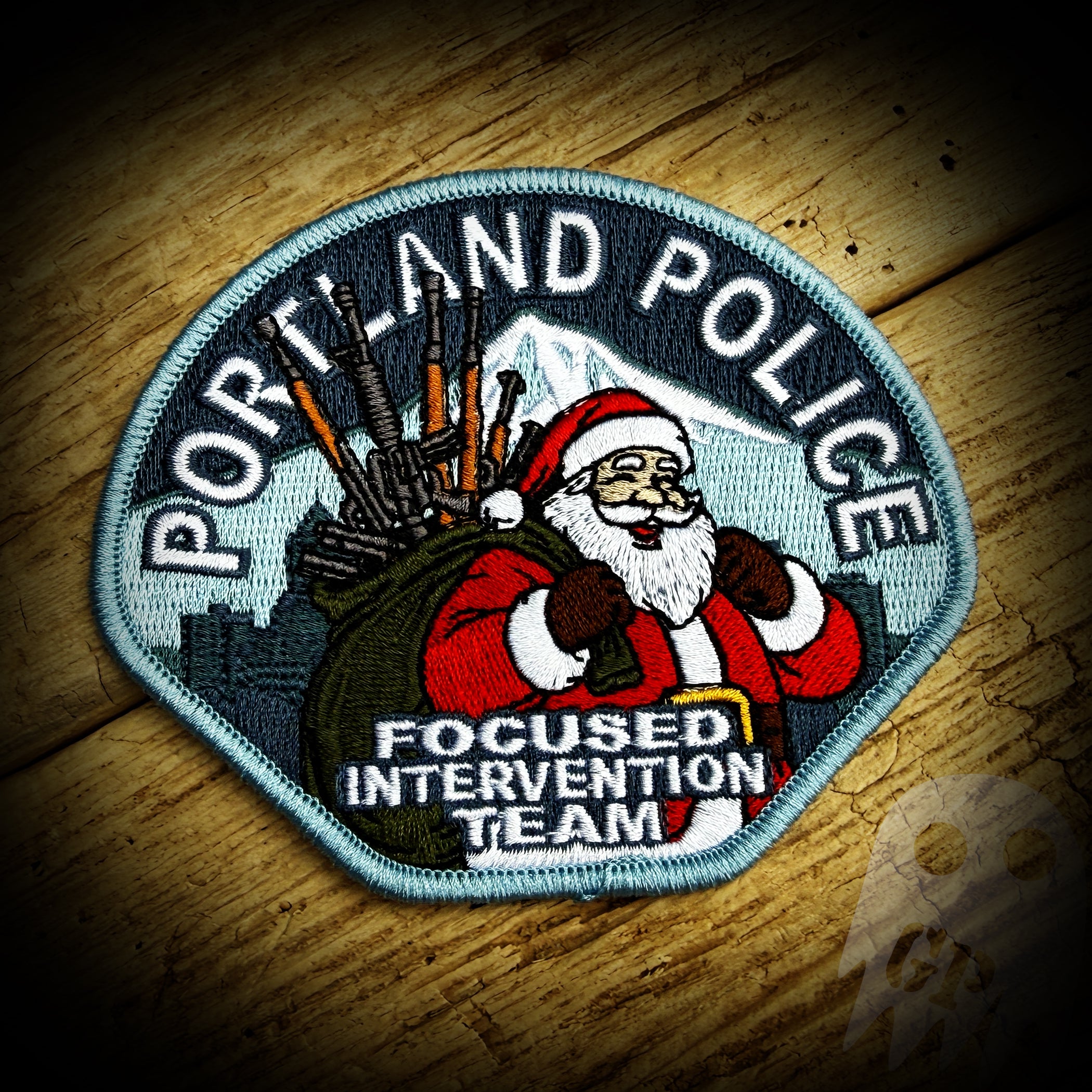 FIT 2025 Christmas - Portland, OR PD Focused Intervention Team 2025 Christmas Patch