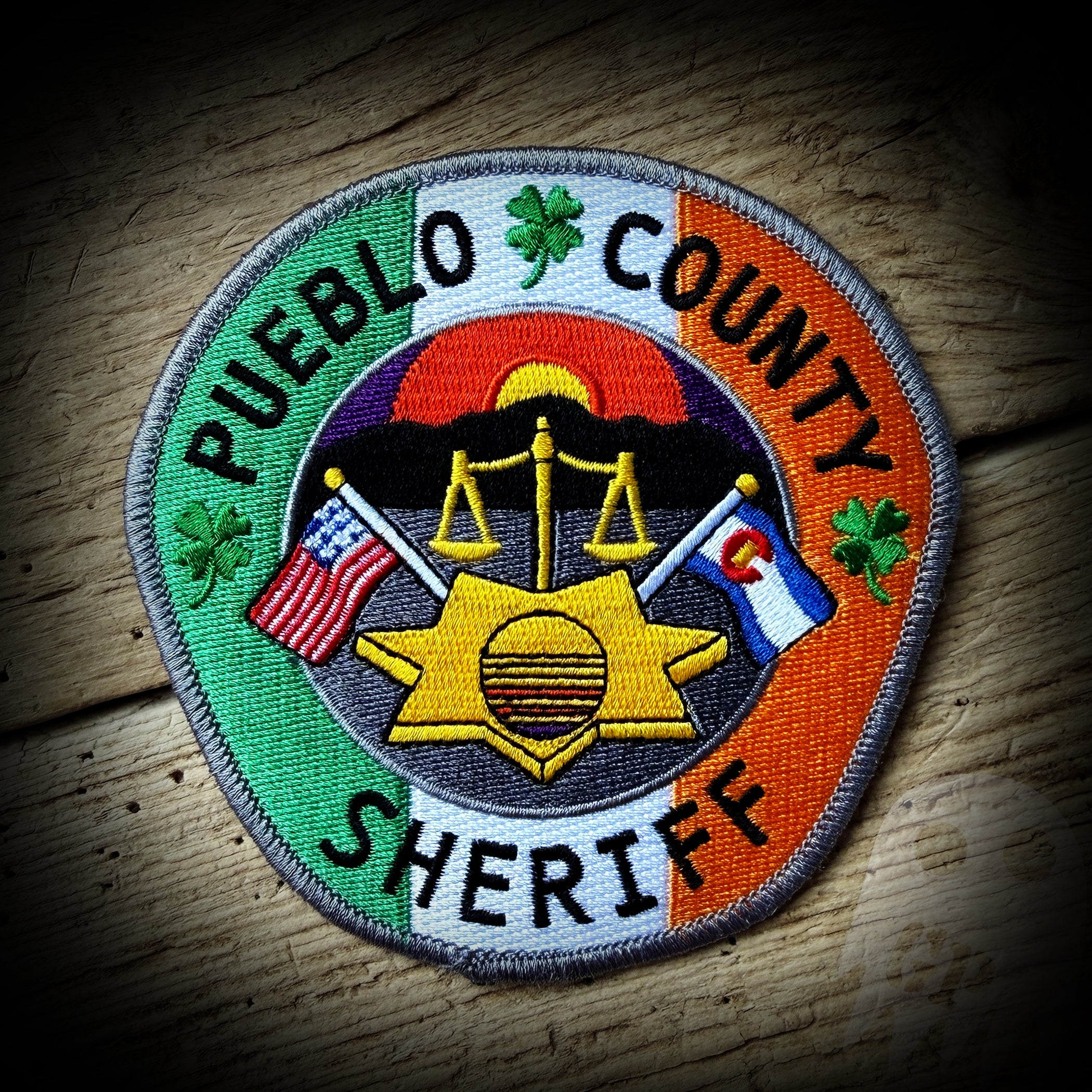 2026 Irish - Pueblo County, CO Sheriff 2026 Irish Patch