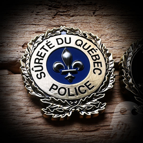 Sûreté du Québec Police Challenge Coin