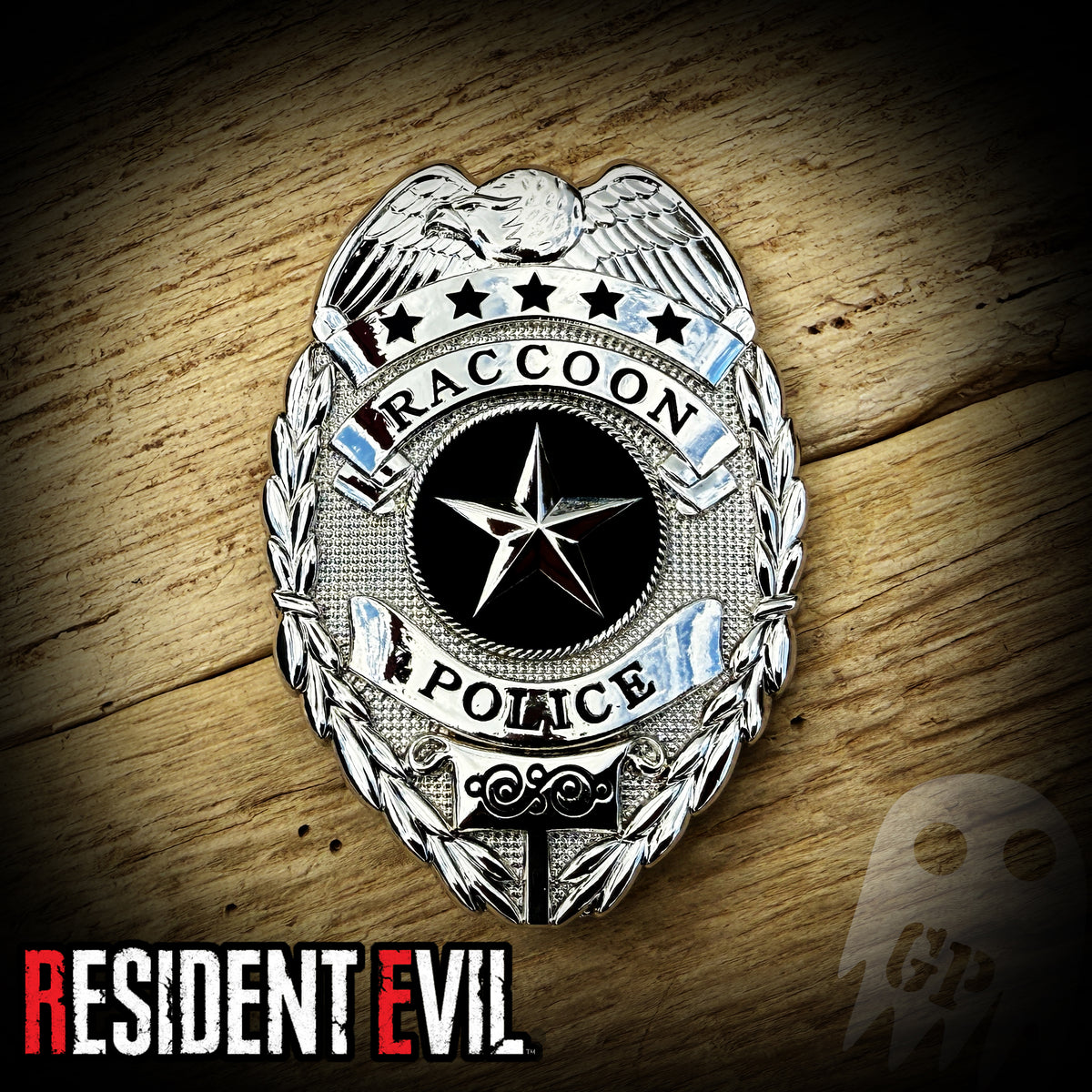 BADGE RPD - Raccoon Police Department BADGE – GHOST PATCH