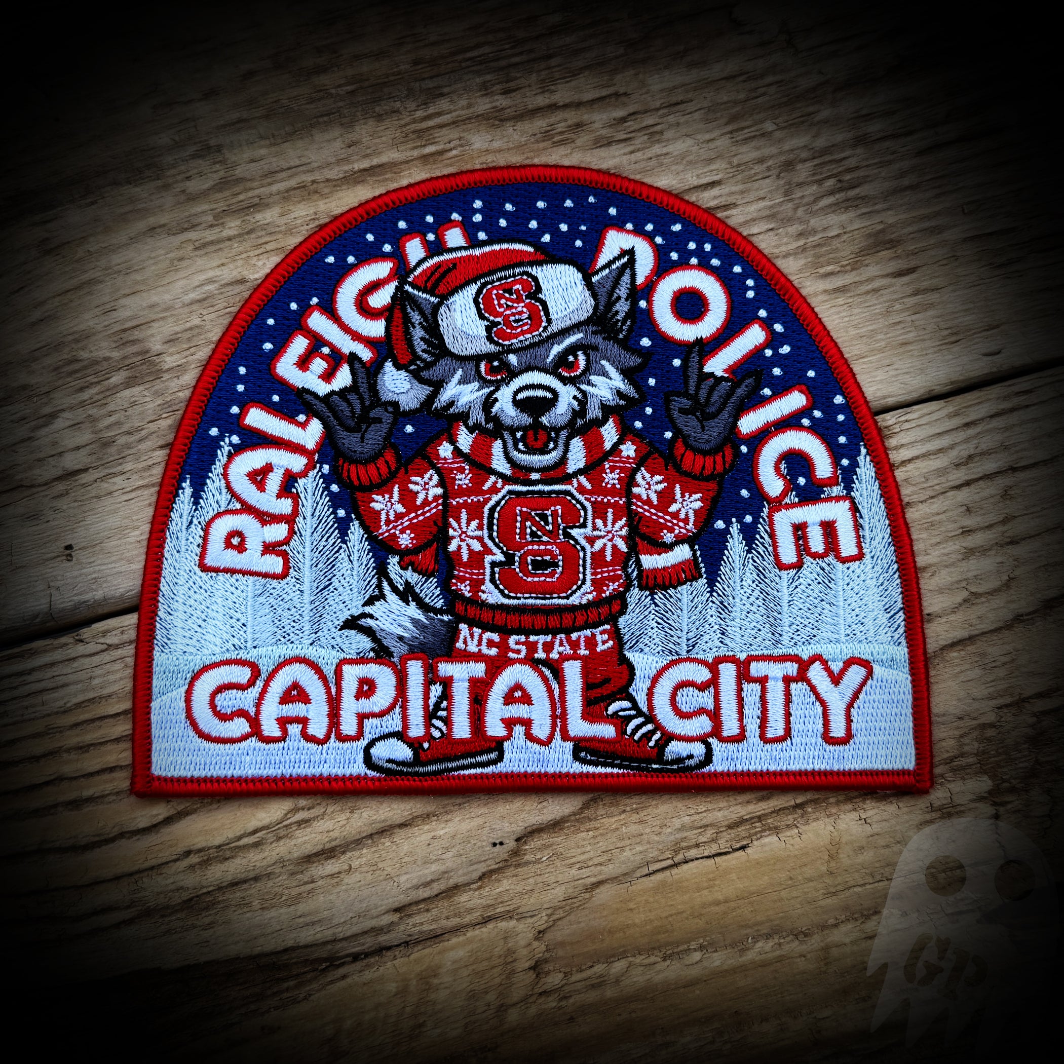 2024 Christmas - Raleigh, NC PD 2024 Christmas Patch