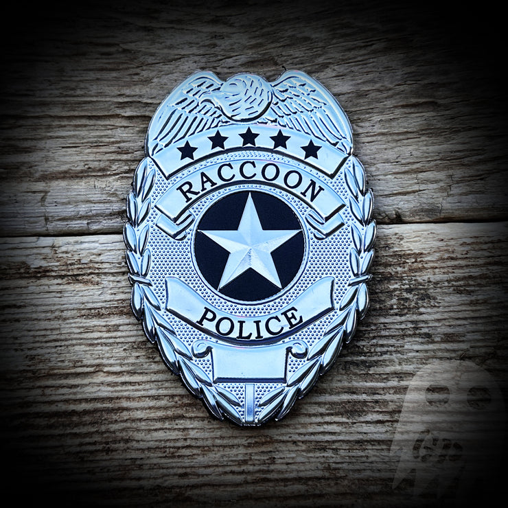 BADGE RPD Raccoon Police Department BADGE GHOST PATCH   ResidentEvilRaccoonPoliceBadge 740x 