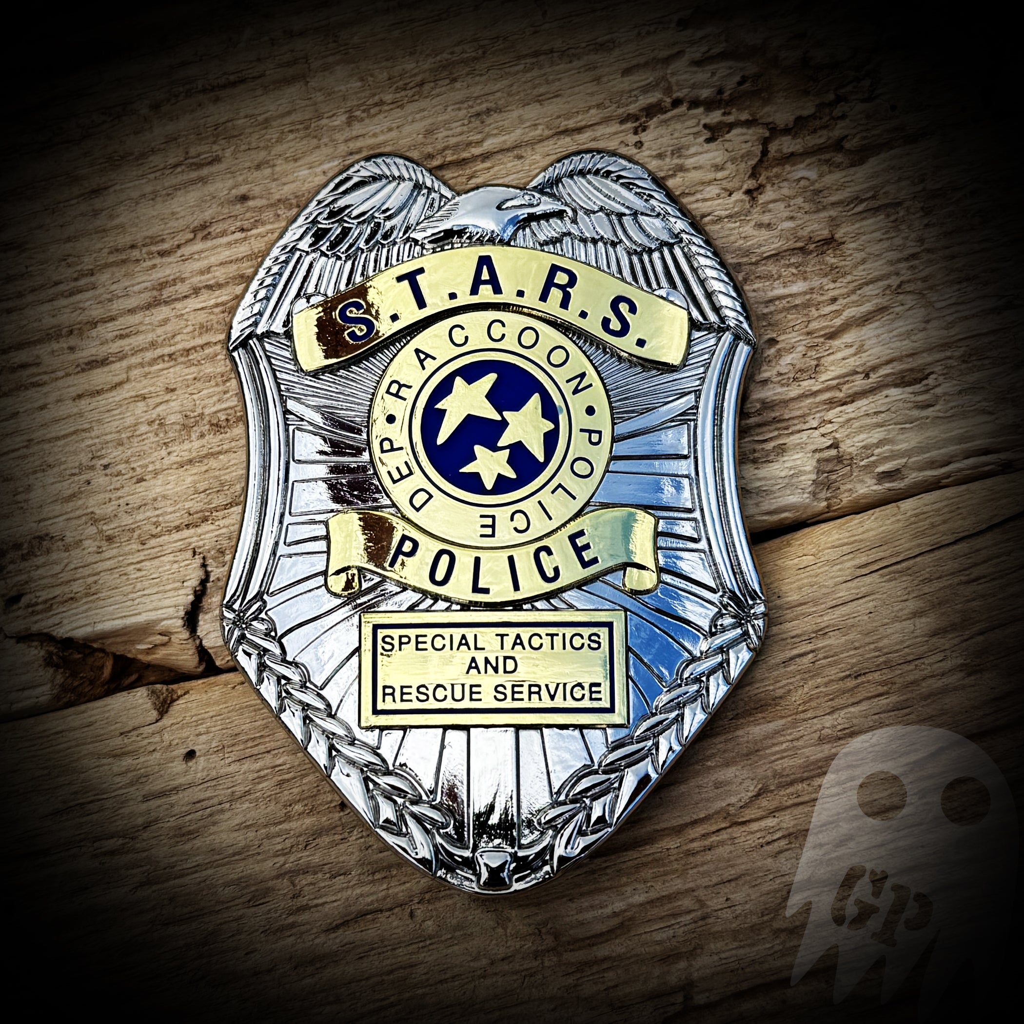 安いオンラインショッピング シルバーアクセ バイオ Raccoon Police 