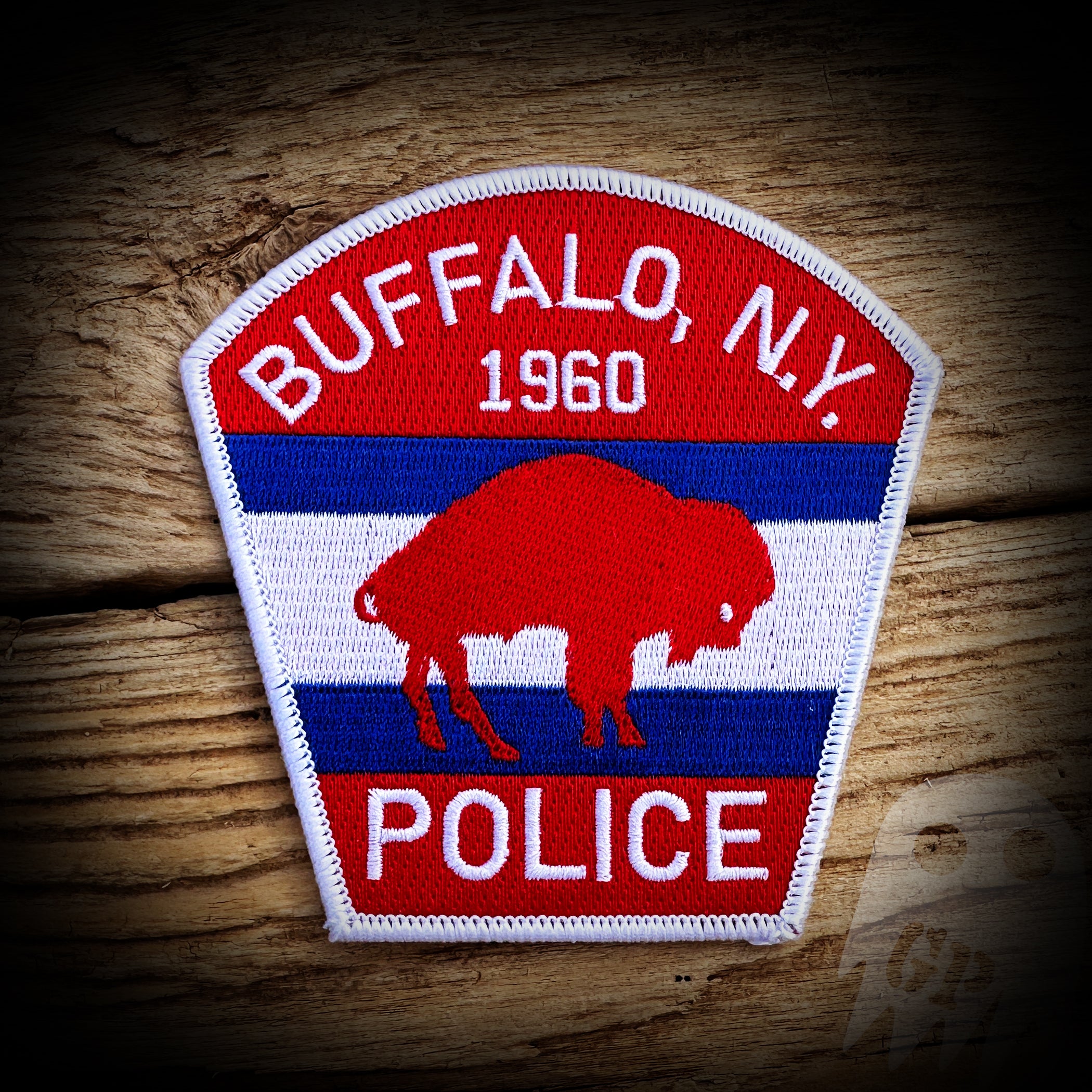 Retro Throwback - Buffalo, NY PD Buffalo Bills Retro Patch