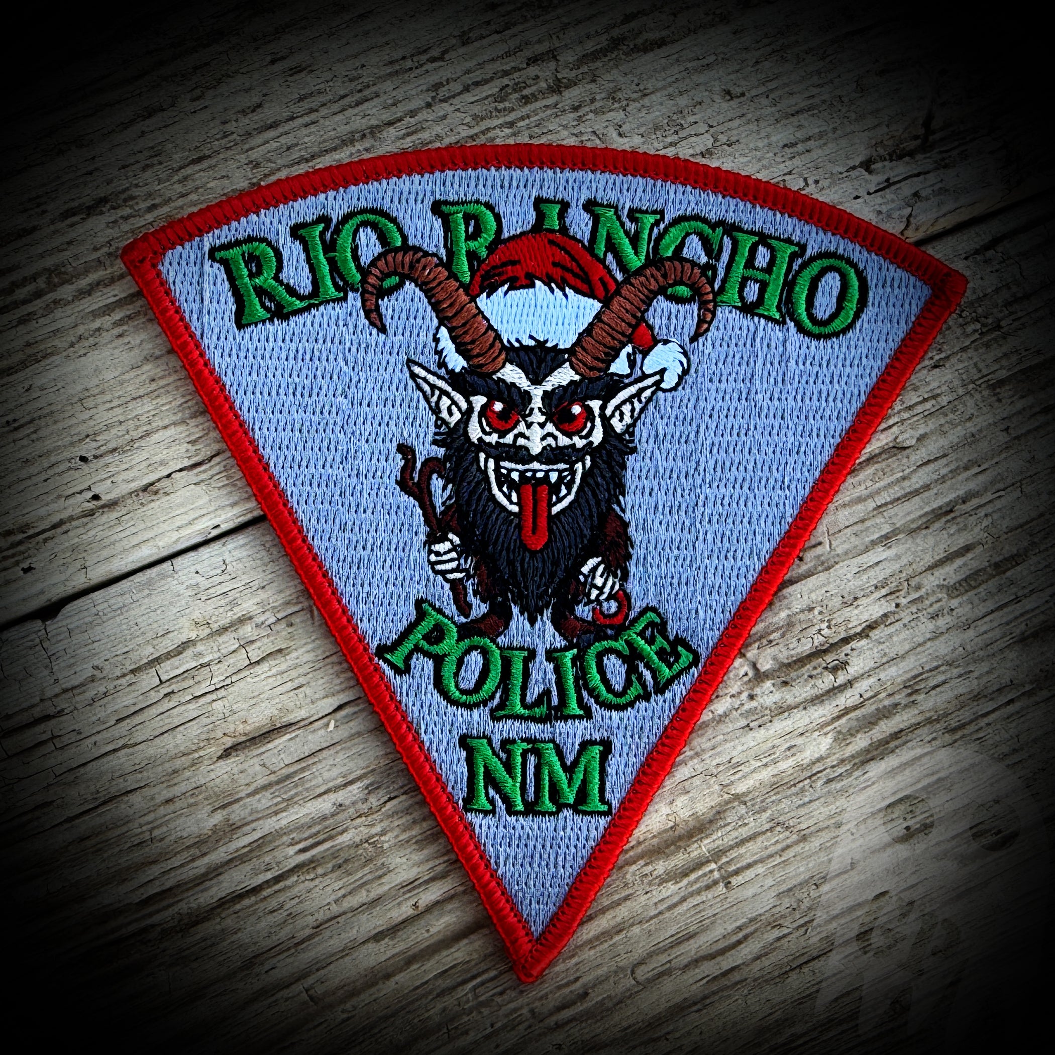 2024 Christmas - Rio Rancho, NM PD 2024 Christmas Patch – GHOST PATCH