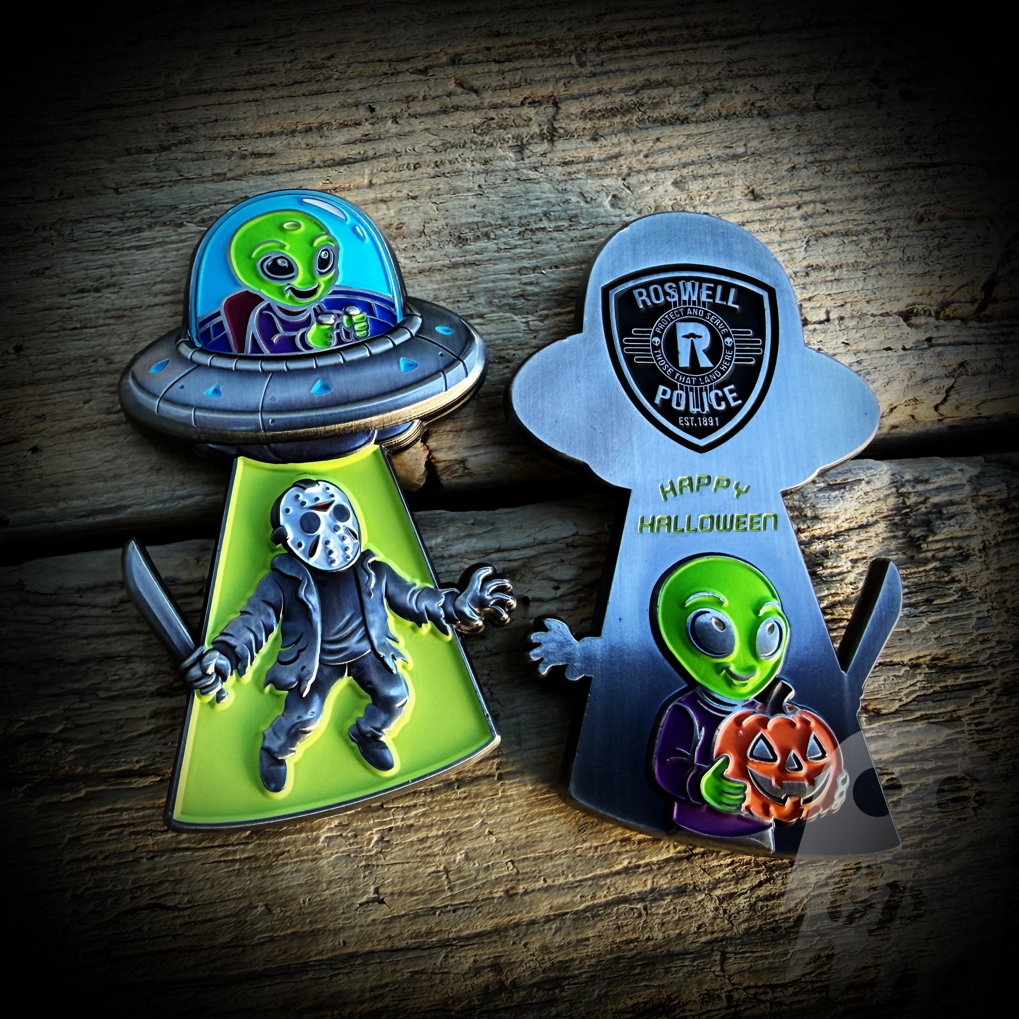 COIN 2025 Halloween - Roswell, NM PD 2025 Halloween Coin