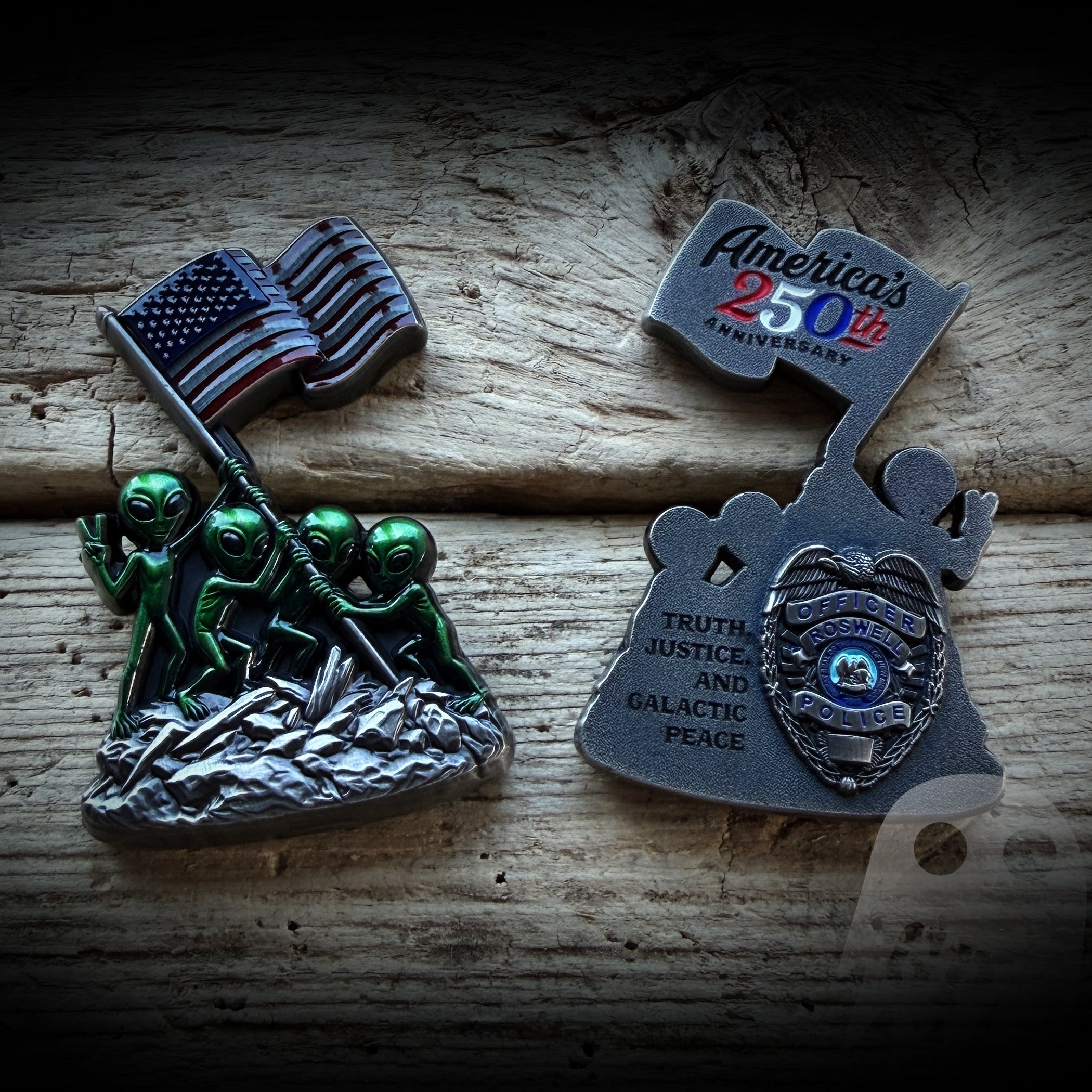 America 250 COIN - Roswell, NM PD Commemorative 250th Anniversary of America Coin