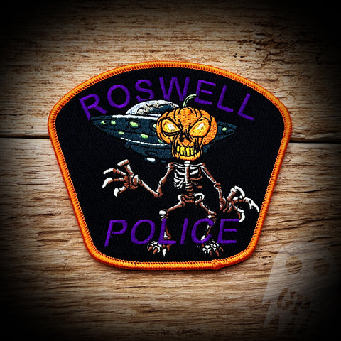 Roswell, NM Police Department 2023 Halloween Patch - Authentic / LIMITED