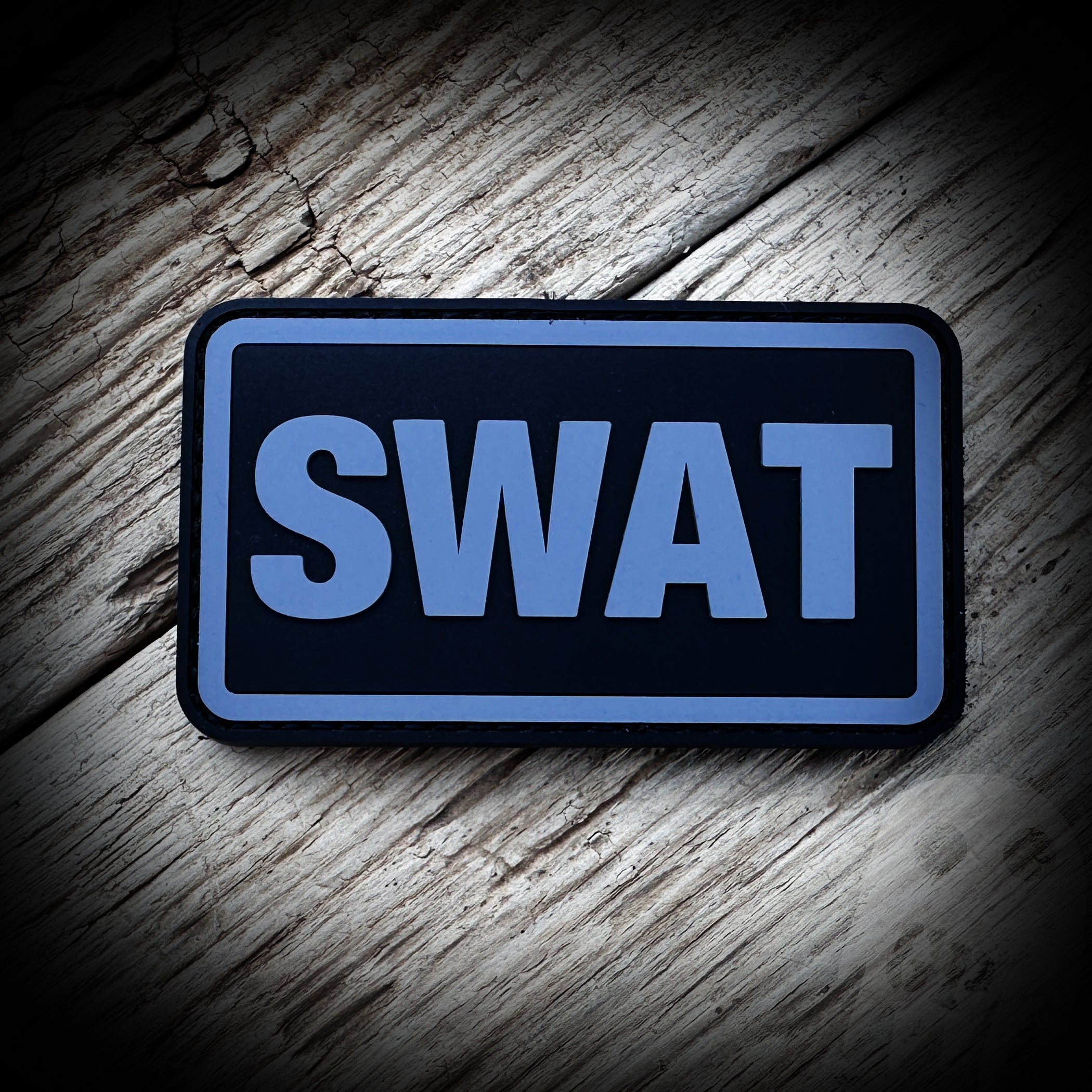 SWAT 3.5" x 2" Placard PVC