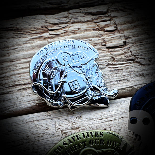 SWAT Skull Operator Insignia Pin