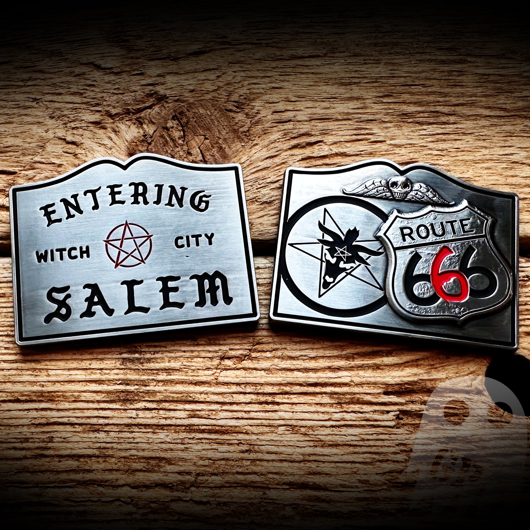 Salem, Mass Rt. 666 Welcome Sign Coin