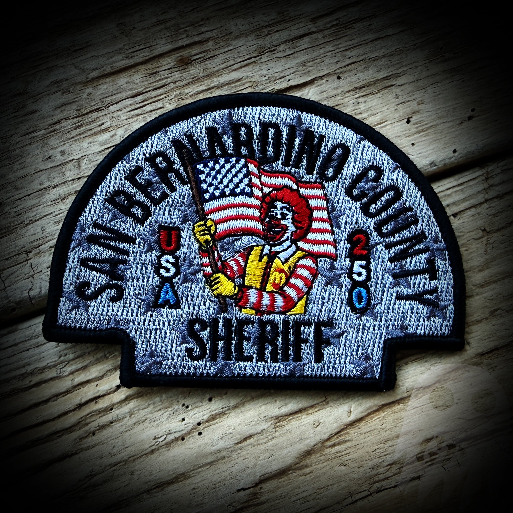 America 250 - San Bernardino County, CA Sheriff's Dept. Commemorative 250th Anniversary of America Patch