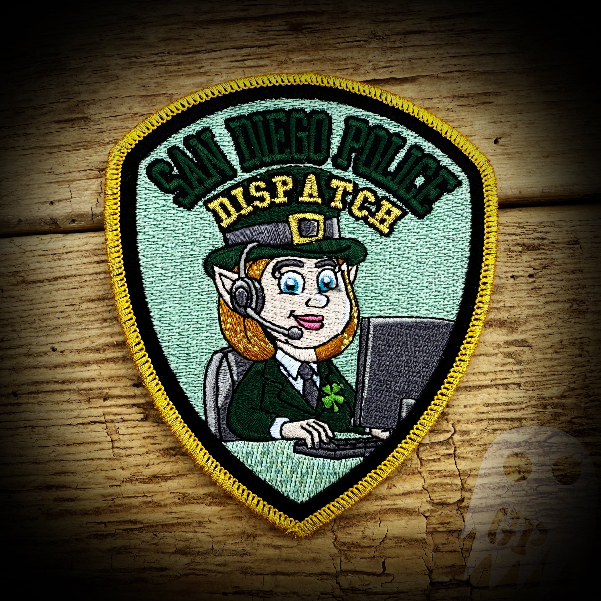 DISPATCH 2025 Irish - San Diego, CA PD DISPATCH 2025 St Patrick's Patch