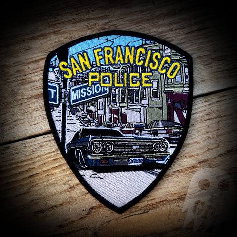 Low Rider - San Francisco, CA PD Low Rider Patch