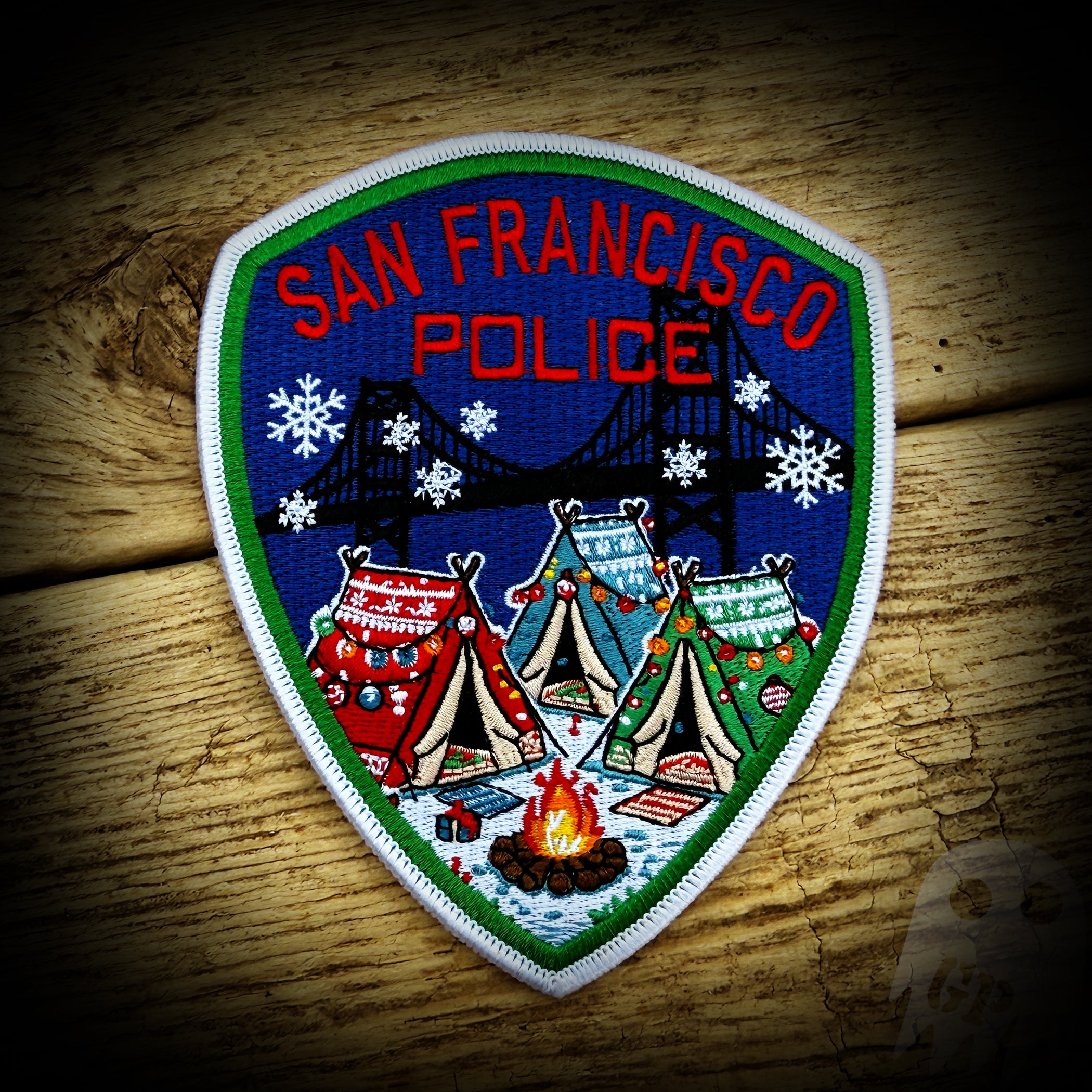 2024 Christmas - San Francisco, CA PD 2024 Christmas Patch