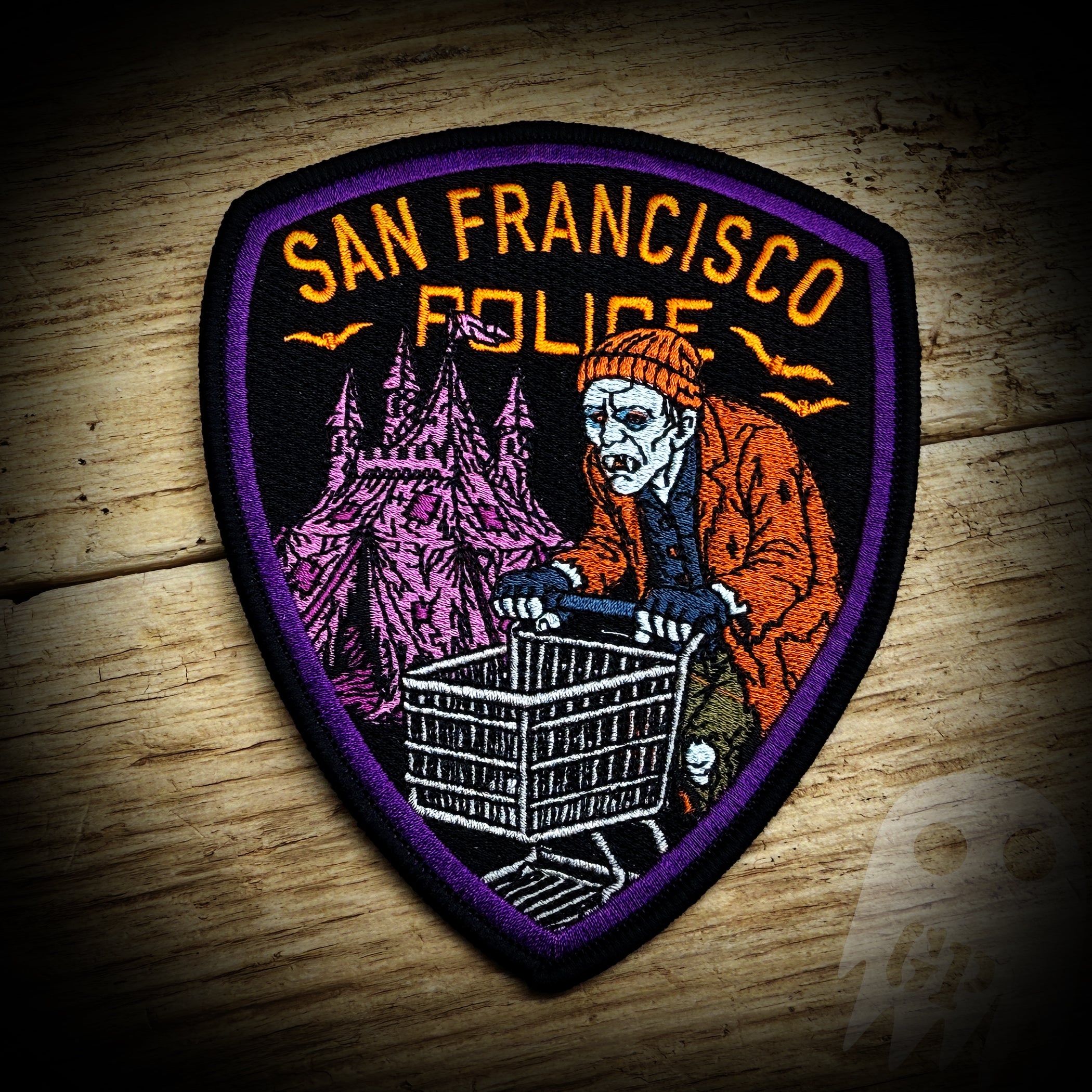 2025 Halloween - San Francisco, CA PD 2025 Halloween Patch – GHOST