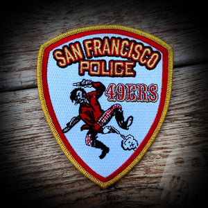 49ers - San Francisco, CA PD 49ers throwback patch