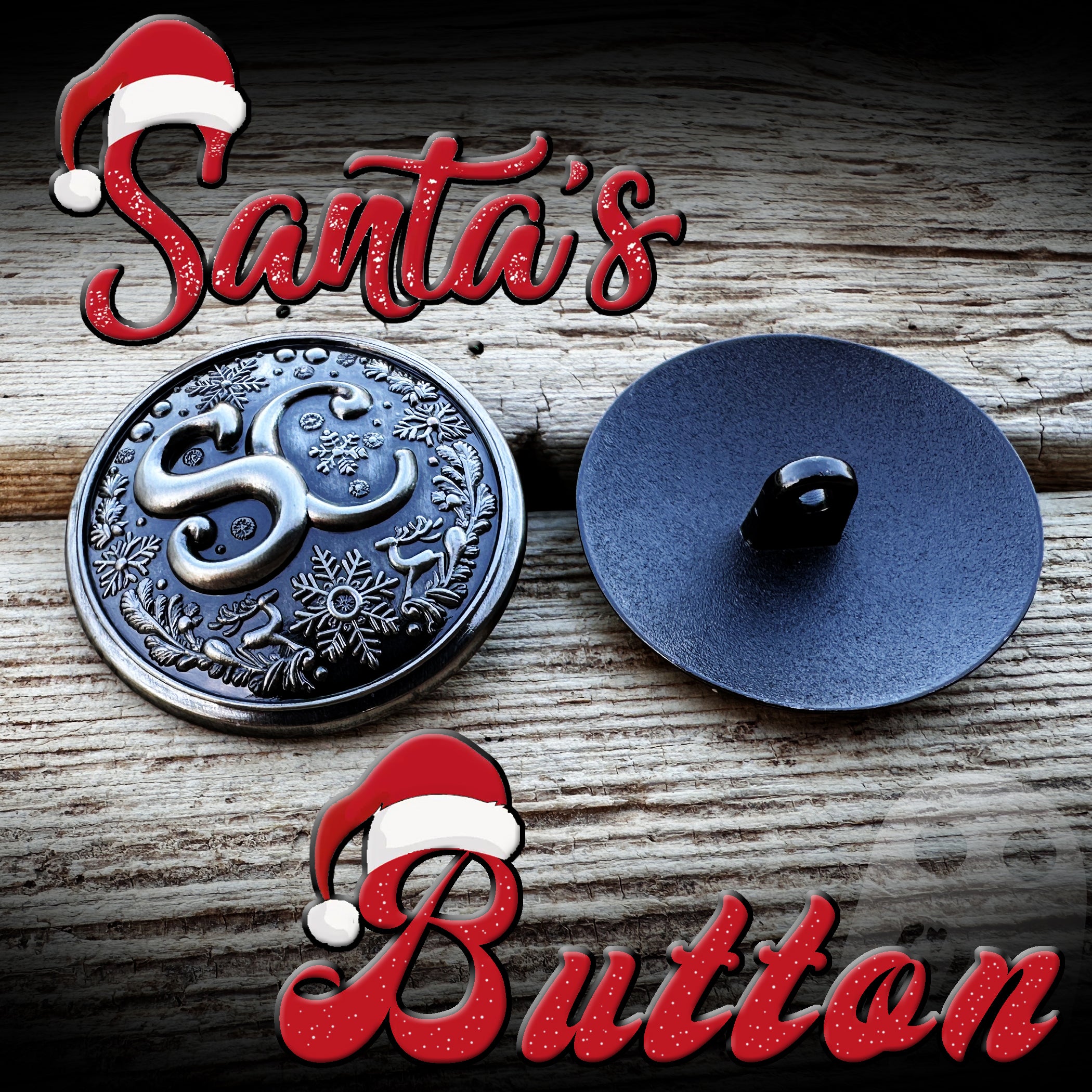 Santa's Button - A New Christmas Tradition – GHOST PATCH