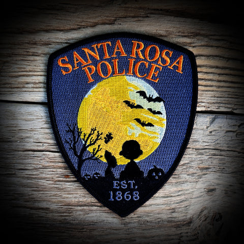 Santa Rosa, CA PD 2023 Halloween Patch - Authentic / LIMITED
