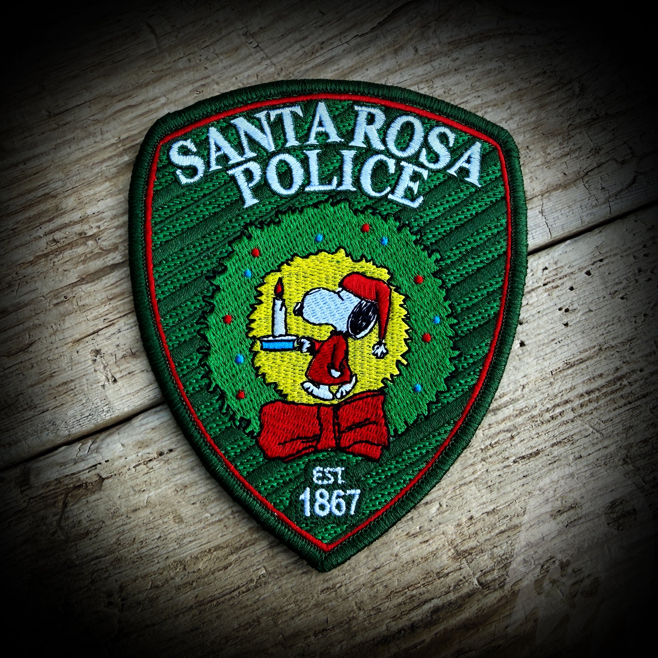 2025 Christmas - Santa Rosa, CA PD 2025 Christmas Patch