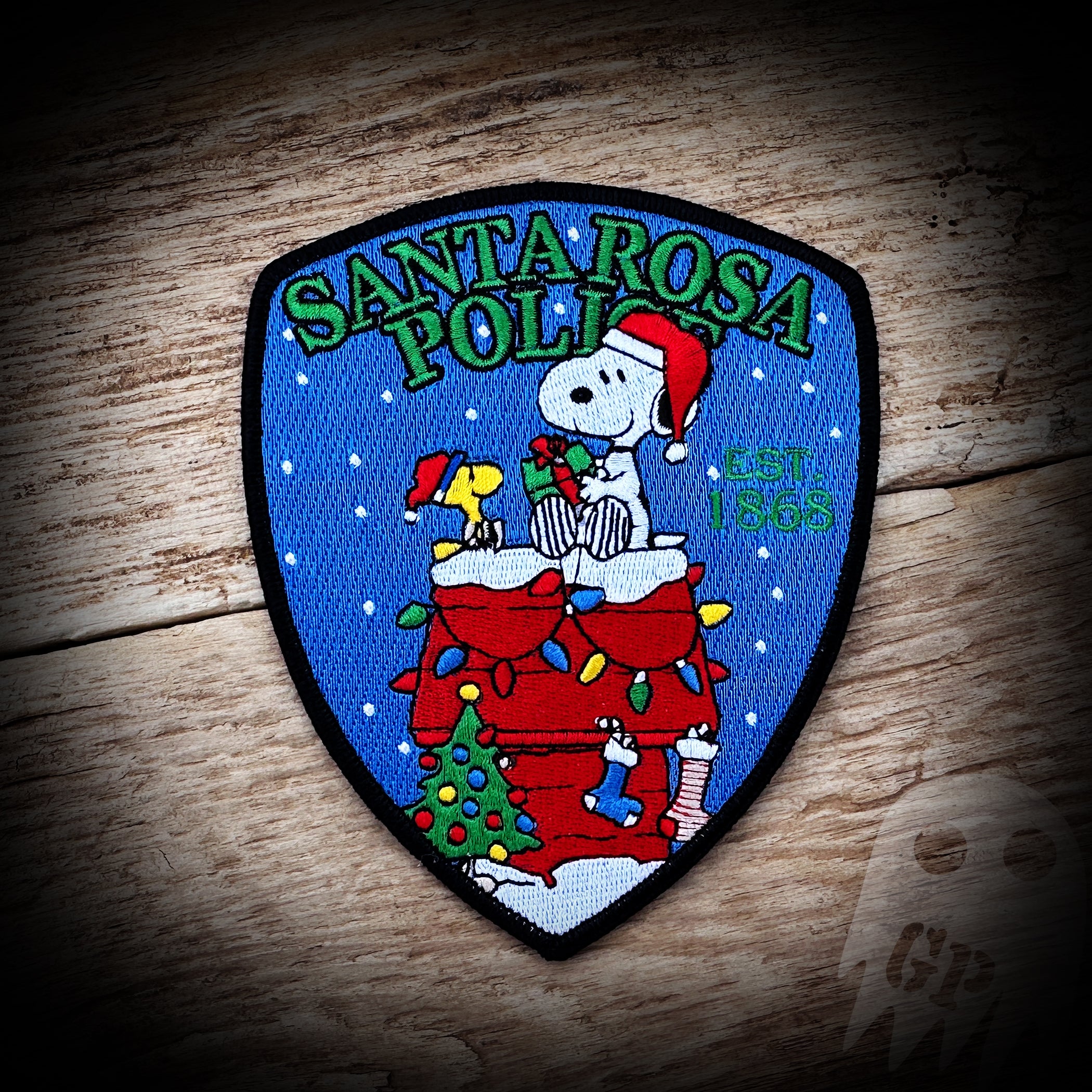 CHRISTMAS - Santa Rosa, CA PD 2023 Christmas Patch