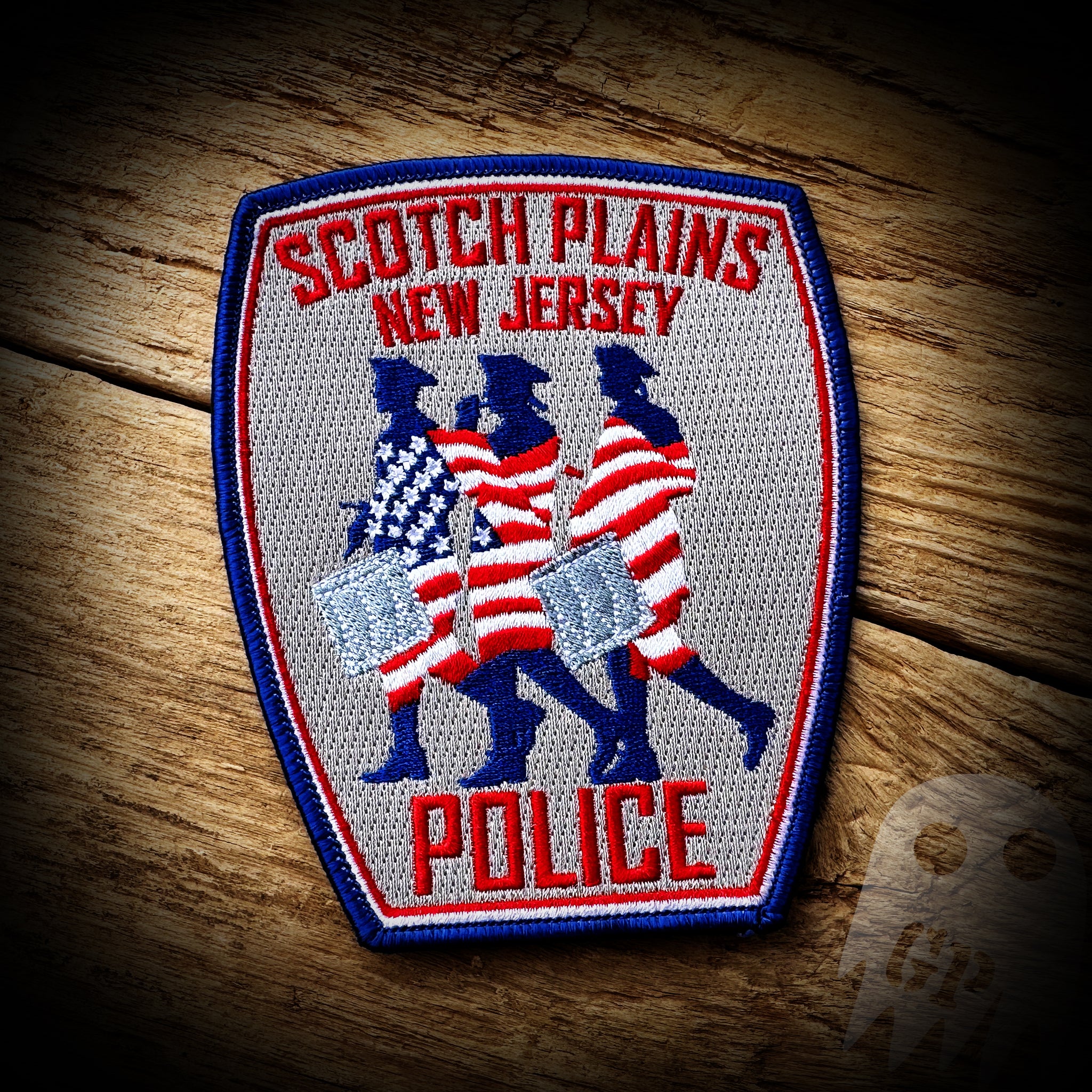 Scotch Plains, NJ Police Department Fourth of July Patch - Authentic/Limited