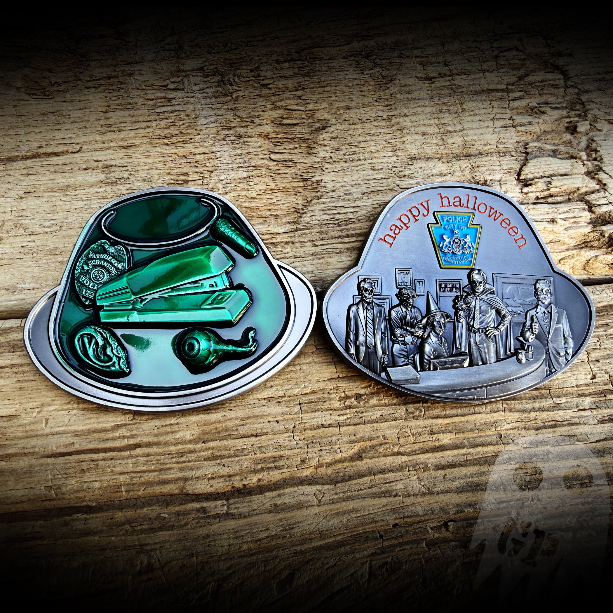 COIN 2025 Halloween - Scranton, PA PD 2025 Halloween Coin