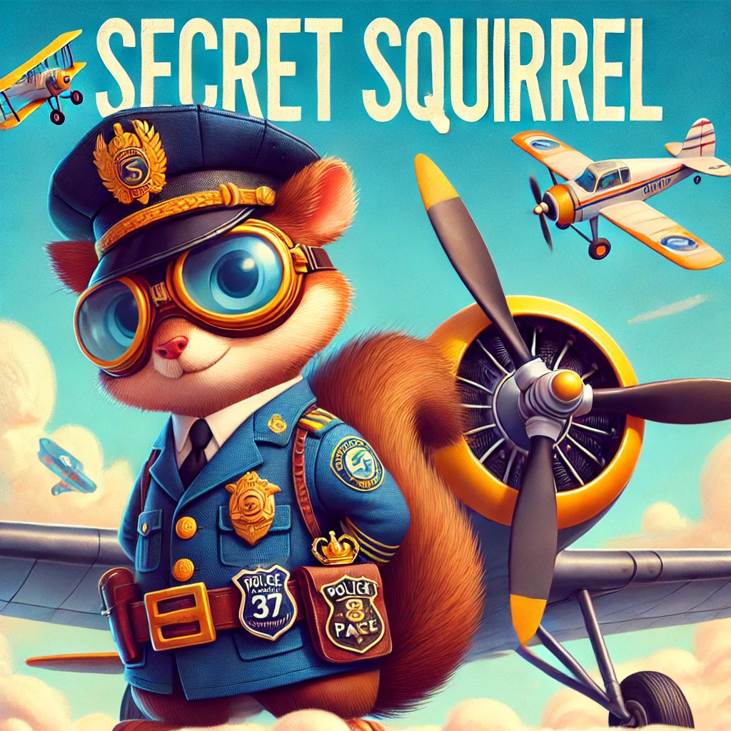 Air Support Secret Squirrel Coin - Large Southwest PD