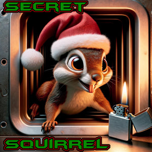 Small Massachusetts PD - Double Secret Squirrel - TWO PATCHES