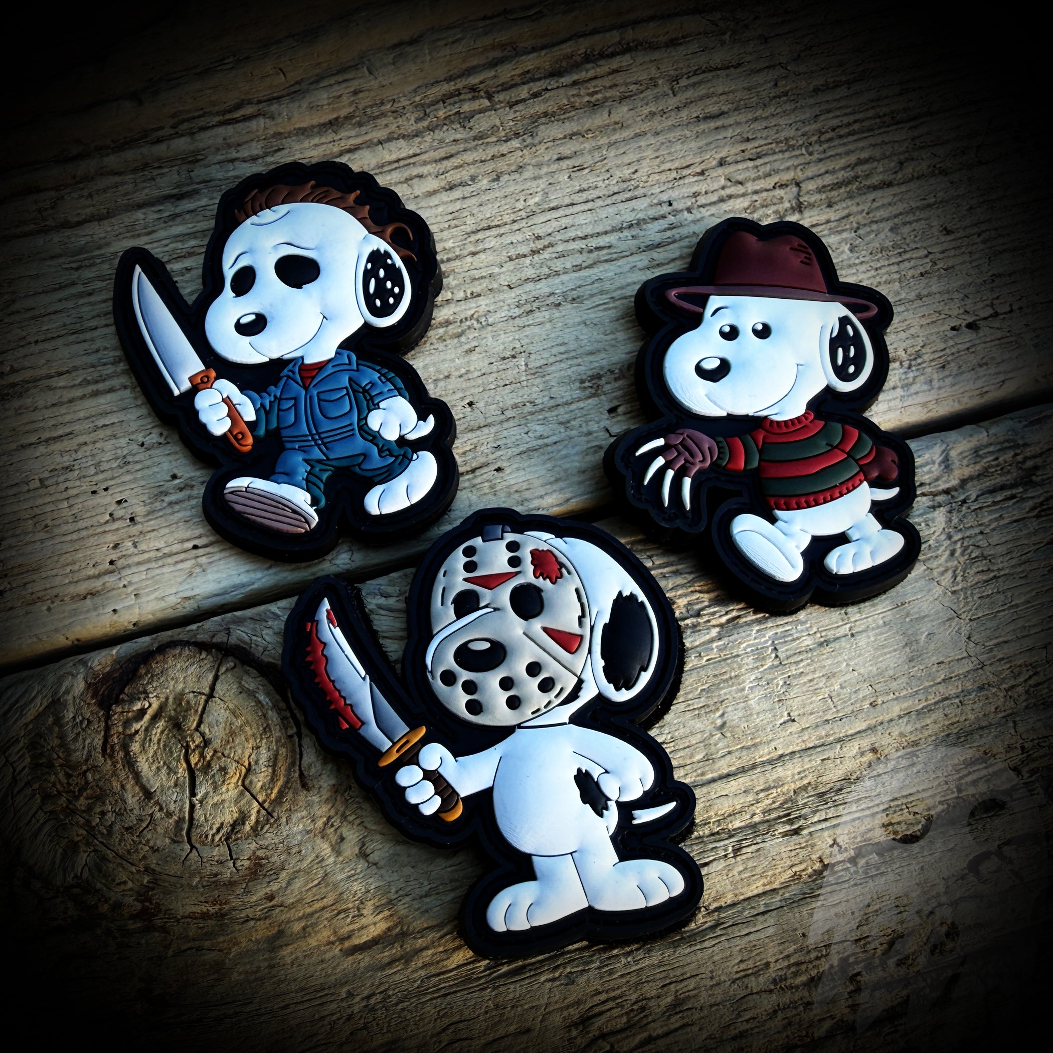 Horror White Beagle Character PVCs