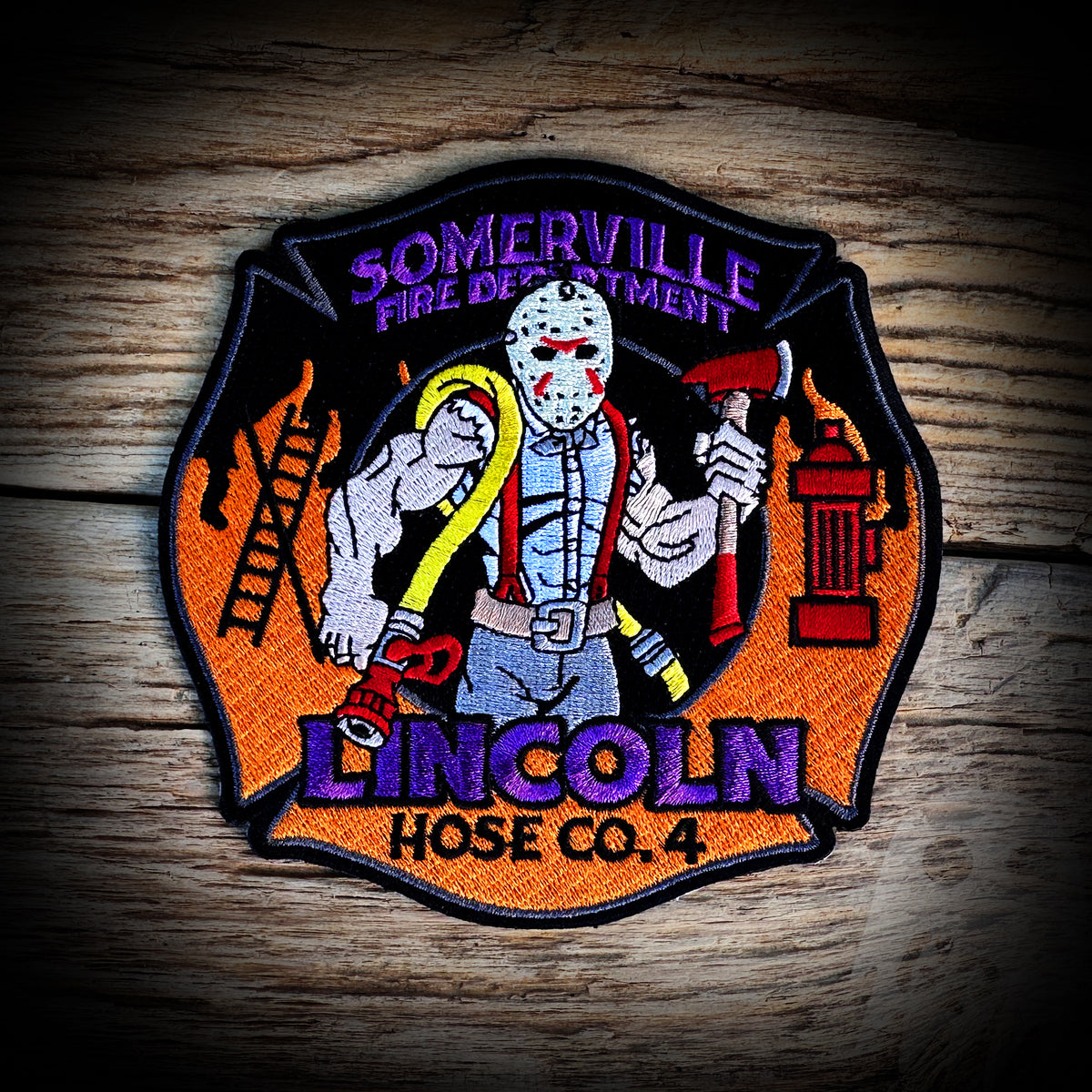 Somerville, NJ FD 2023 Halloween Patch Authentic / LIMITED GHOST PATCH