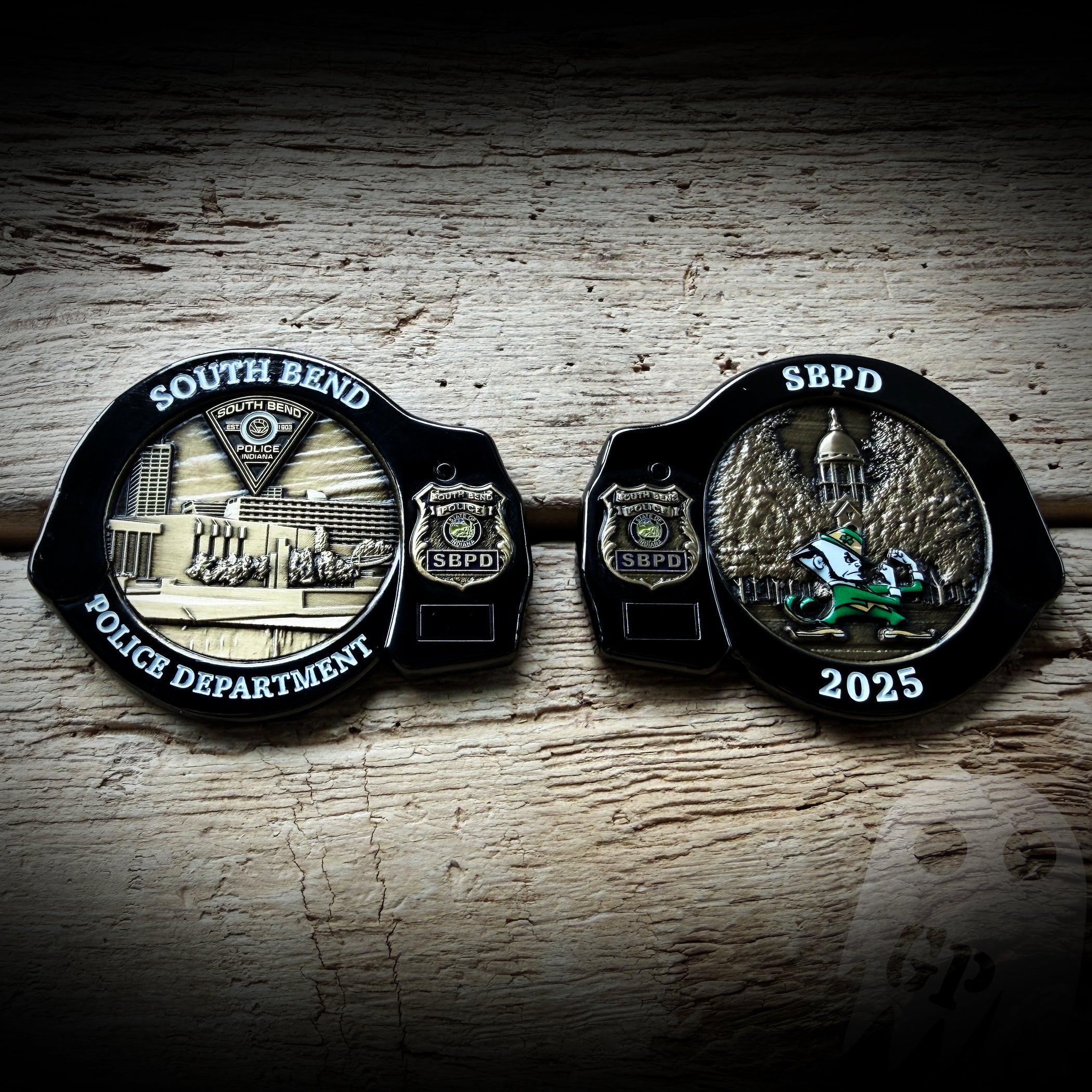 South Bend, IN PD 2025 Handcuff Coin