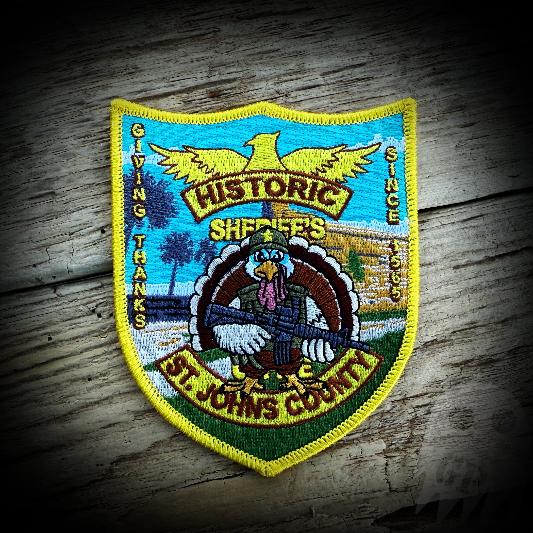 2024 Thanksgiving - St. John County Sheriff's Office, FL 2024 Thanksgiving Patch