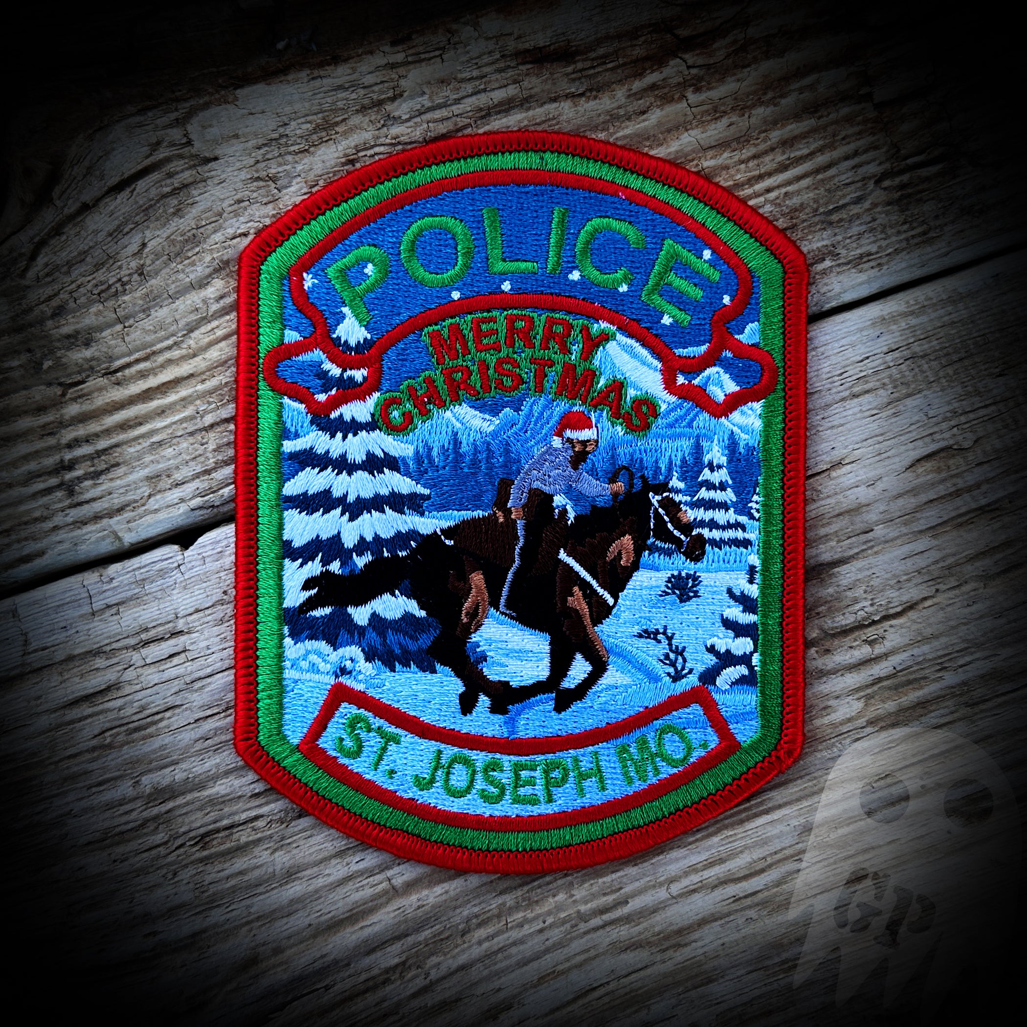 CHRISTMAS - St. Joseph, MO PD 2023 Christmas Patch