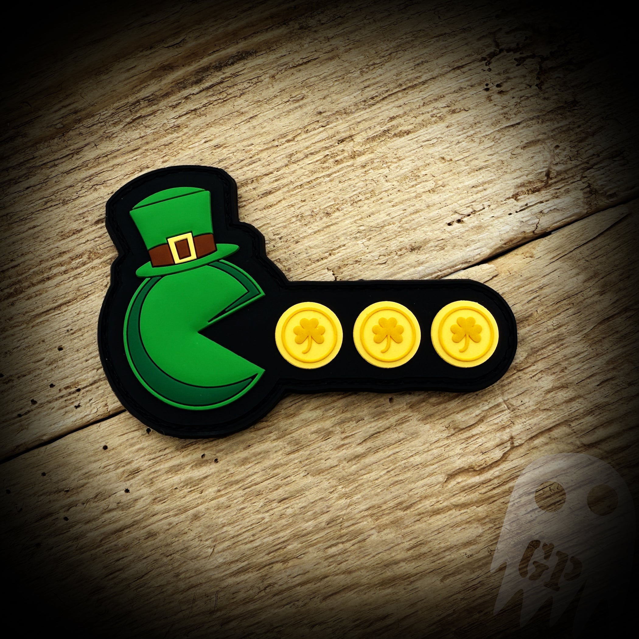 St. Patrick's Day Pac Man PVC