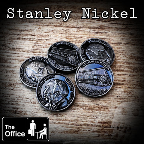 Stanley Nickels - Pack of Five - The Office