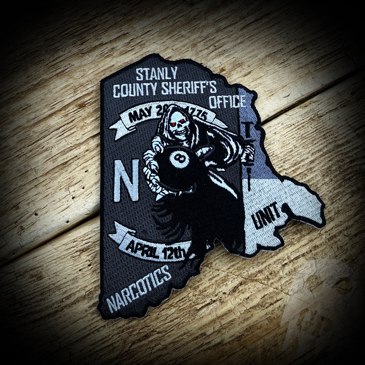 SUBDUED - Stanly County, NC Sheriff's Office Narcotics Unit Patch ...