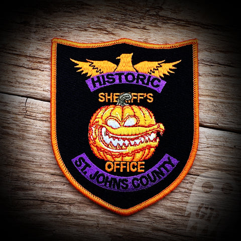 St. John County Sheriff's Office, FL 2023 Halloween Patch - Authentic/Limited