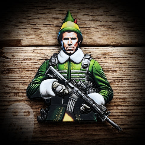 Tactical Buddy the Elf - Velcro backed