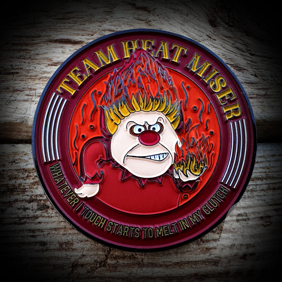 Random Miser TEAM TEAM Heat Miser / TEAM Snow Miser Coin – GHOST PATCH
