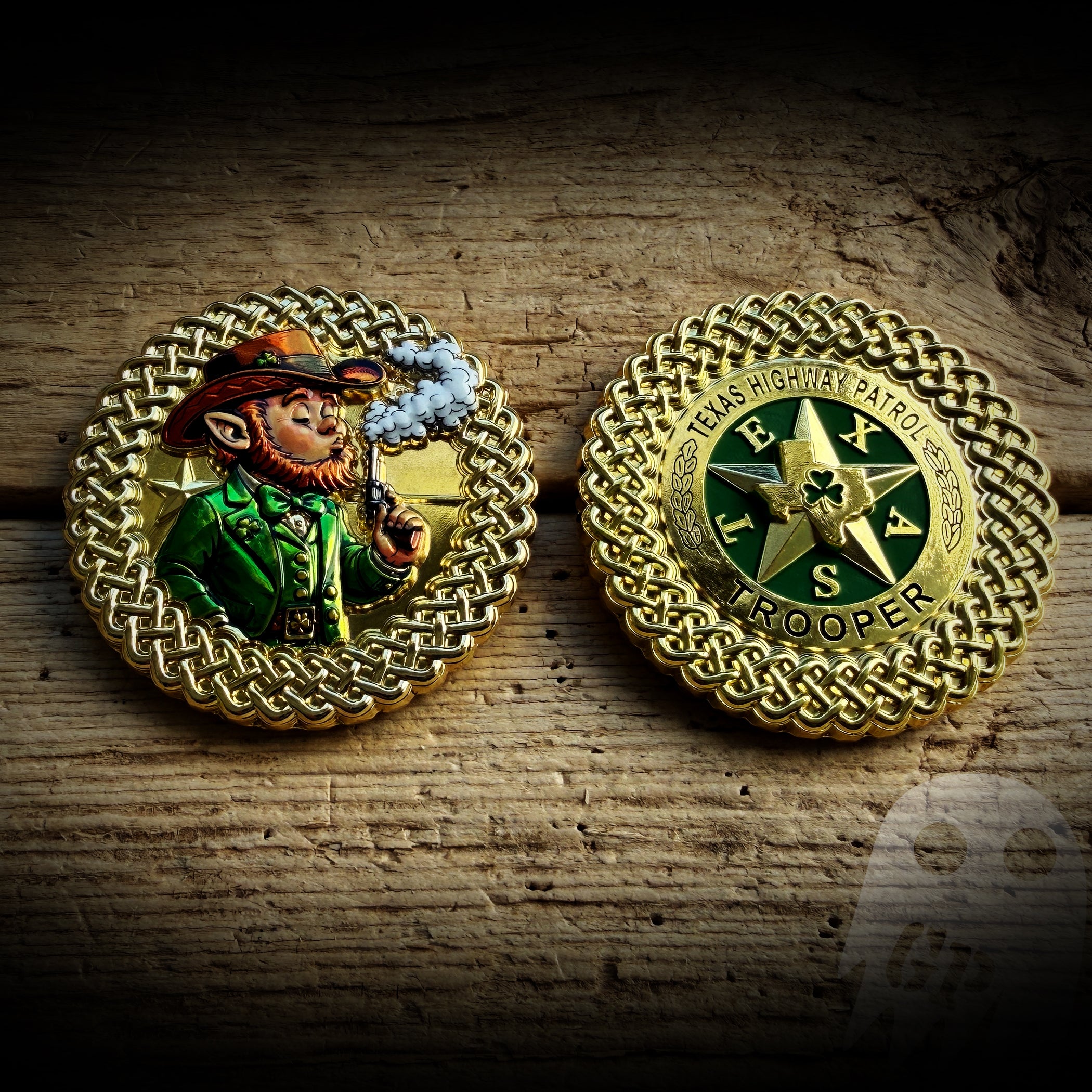 COIN 2026 Irish - Texas Highway Patrol 2026 Irish Coin