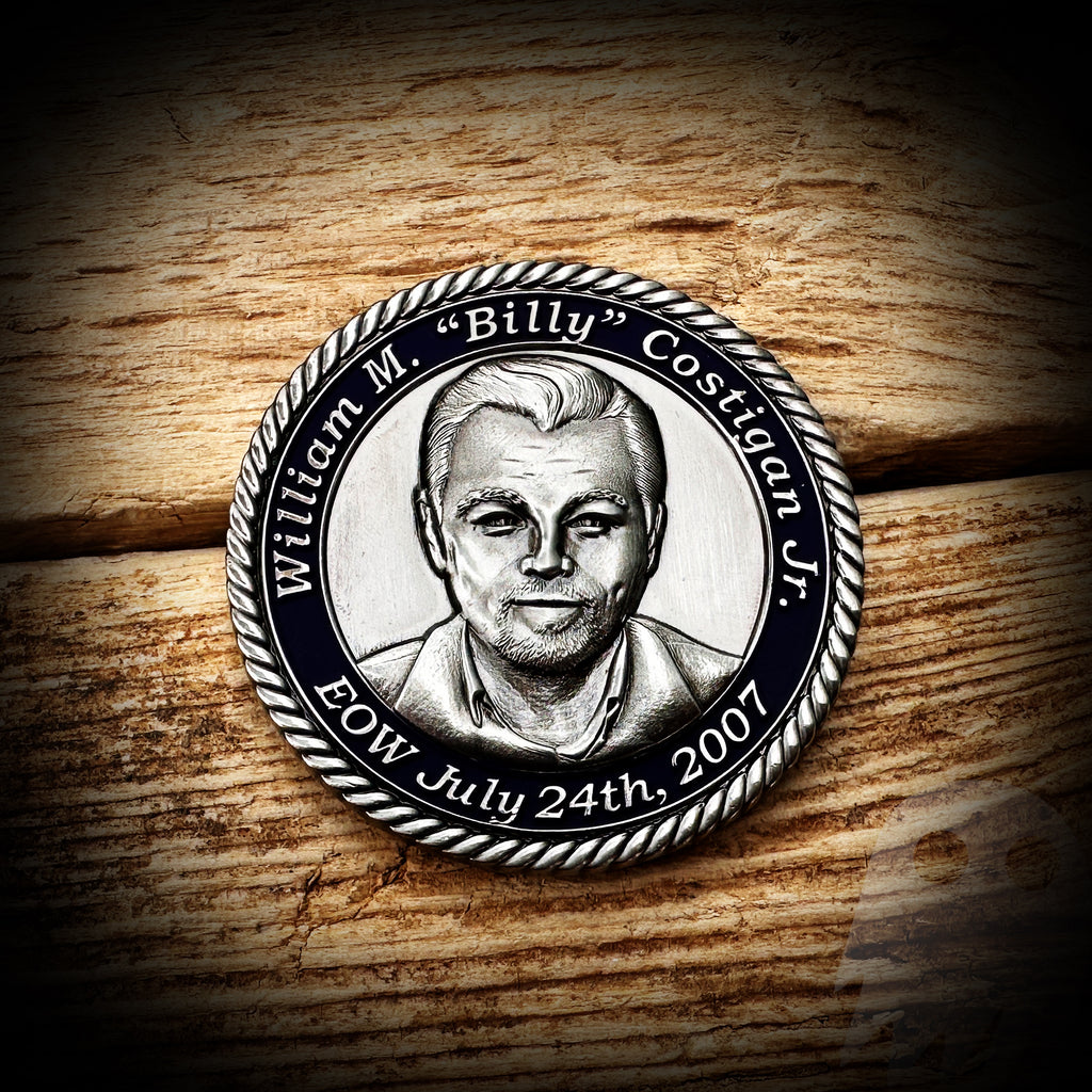 Billy Costigan Mass State Police Memorial Coin - The Departed