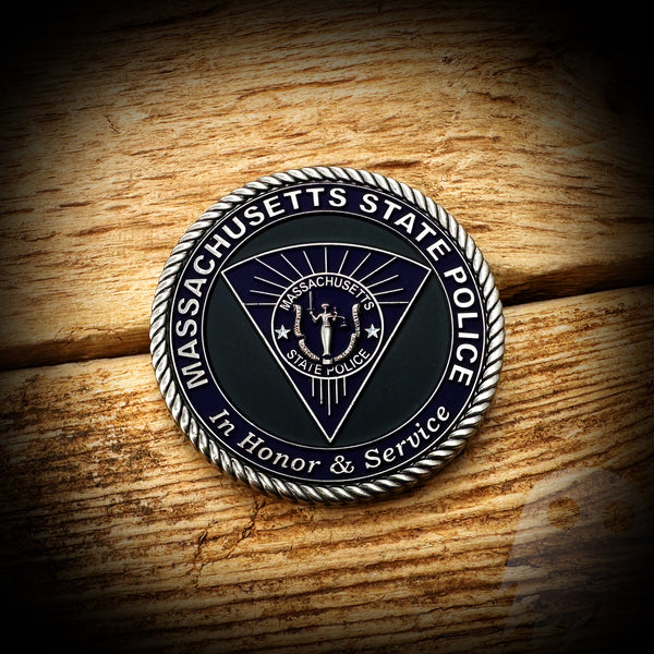 Billy Costigan Mass State Police Memorial Coin - The Departed